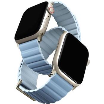 Uniq Revix Premium Edition Reversible Magnetic remienok na Apple Watch 41/40/38 mm arkticky modrý/sv (UNIQ-41MM-REVPARTSBLU)