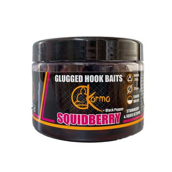 KARMA BAIT GLUGGED BOILIES SQUIDBERRY & BLACKPEPPER 20 MM 250GR