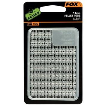 FOX Edges Pellet Pegs 11 mm Clear 180 ks (5055350248157)