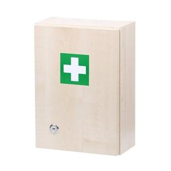Nástenná lekárnička malá prázdna – dekor drevo (NLMP_drevo)