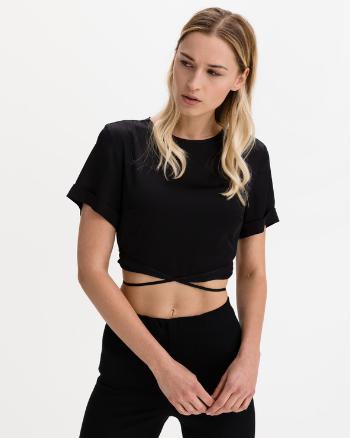 Guess Starling Crop top Čierna