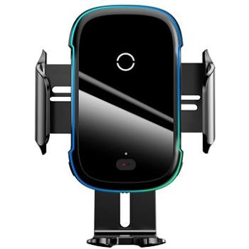 Baseus Light Electric Car Holder Wireless Charger 15 W Black (WXHW03-01)