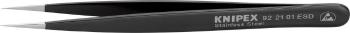 Knipex 92 21 01 ESD ESD pinzeta 1 ks  špicatý, jemný, extra tenký 128 mm