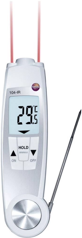 testo 104-IR vpichovací teplomer (HACCP)  Teplotný rozsah -50 do 250 °C Typ senzora NTC kompatibilný s HACCP, bezdotykov