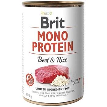 Brit Mono Protein beef & brown rice 400 g (8595602555345   )