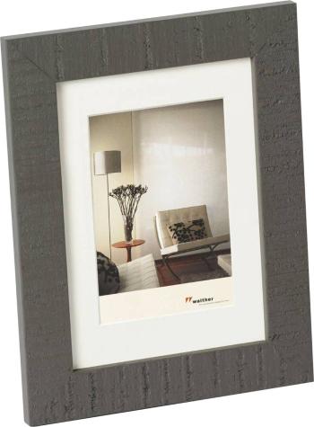 walther+ design HO520D vymeniteľný fotorámček Formát papiera: 20 x 15 cm  sivá