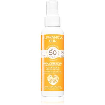 Alphanova Sun Bio opaľovací sprej SPF 50 125 g