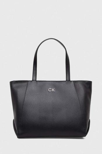 Kabelka Calvin Klein čierna farba, K60K611766