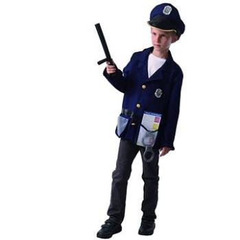 Šaty na karneval – policajt, 130 – 140 cm (8590756093507)