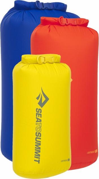 Sea To Summit Lightweight Dry Bag Set Sulphur/Spicy Orange/Surf the Web 8L/13L/20L