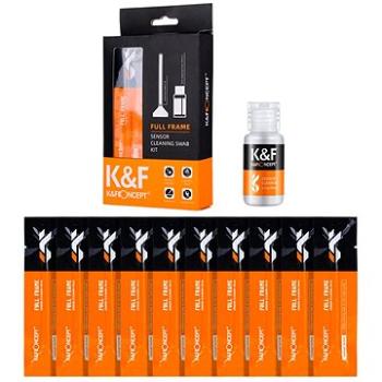 K&F Concept Fullframe Sensor Cleaning Set (10 ks stierok + 20 ml čistiaci roztok) (SKU.1617)