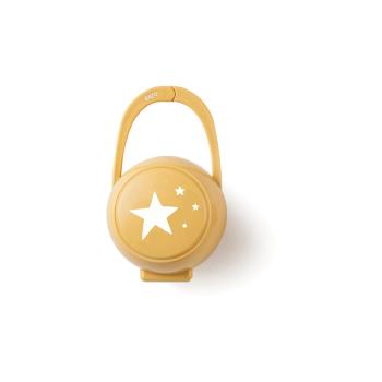 Saro Baby Pacifier Box Galaxy krabička na cumlík Mustard 1 ks