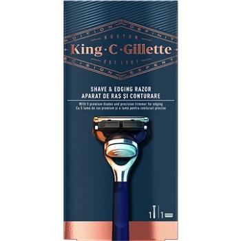 KING C. GILLETTE Shave & Edging + hlavica 1 ks (7702018590209)