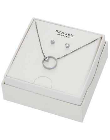 Skagen Nežná súprava šperkov Kariana SKJB1016SET (náušnice, náhrdelník)