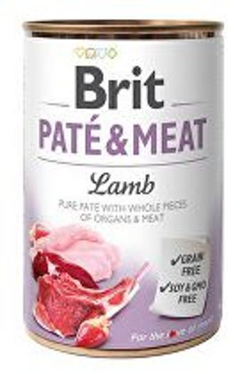Brit Dog Cons Paté & Meat Lamb 400g + Množstevná zľava 4 + 1 zadarmo
