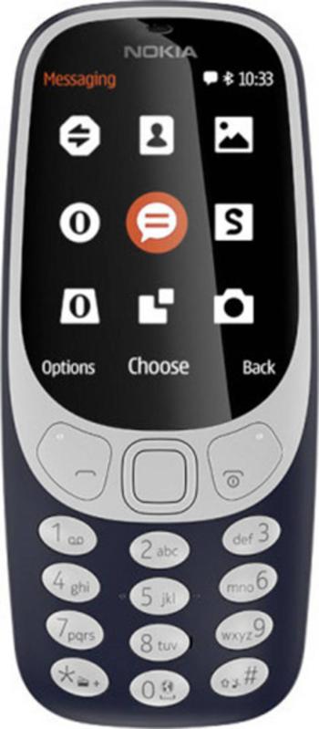 Nokia 3310 mobilný telefón Dual SIM modrá