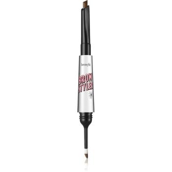 Benefit Brow Styler ceruzka a púder na obočie 2 v 1 odtieň 3.5 Neutral Medium Brown 1.05 g