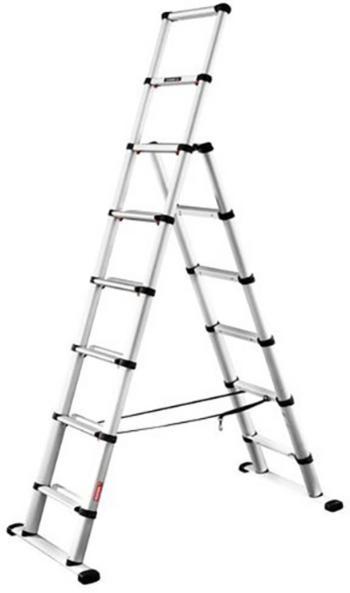 MUNK Günzburger Steigtechnik  115476 hliník teleskopický rebrík  Max.prac. výška: 3.5 m