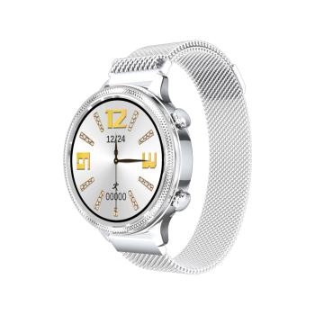 Carneo Smart hodinky Gear+ Deluxe strieborné