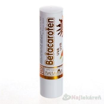 Vitar Balsamis Betacaroten Pack regeneračný balzam na pery 4,11 g 25 ks