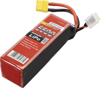 Conrad energy akupack Li-Pol 14.8 V 5500 mAh Počet článkov: 4 20 C SoftCase XT90