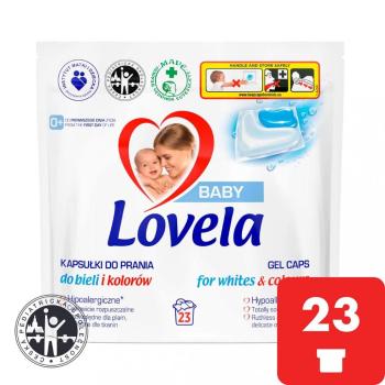 LOVELA Baby gélové kapsuly na pranie 23 ks