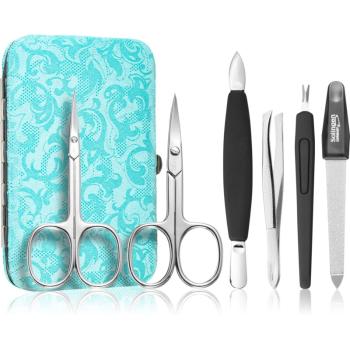 DuKaS Premium Line Solingen 126 set na manikúru Turquoise (+ puzdro)