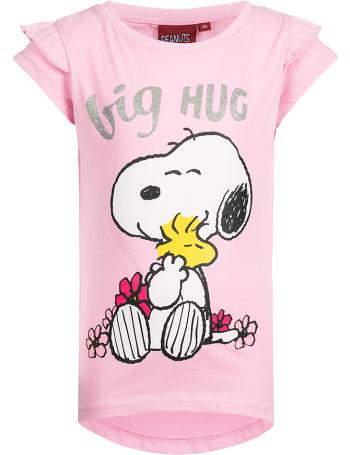 Dievčenské tričko Die Peanuts Snoopy vel. 104