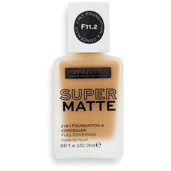 REVOLUTION RELOVE Supermatte Foundation F11.2 24 ml (5057566479561)