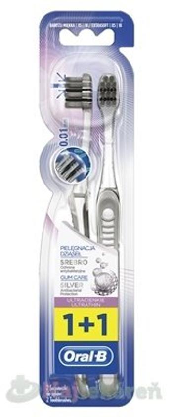 Oral-B Ultra Thin Silver Extra Soft XS DUO zubná kefka 2 ks