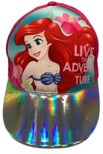 EPlus Dievčenská šiltovka - Ariel Disney ružová Veľkosť šiltovka: 52