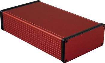 Hammond Electronics 1455Q2201RD 1455Q2201RD profilové puzdro 220 x 125 x 51.5  hliník  červená 1 ks