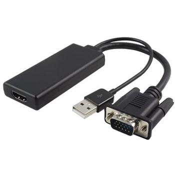 PremiumCord VGA + audio elektronický konvertor na rozhranie HDMI (khcon-32)