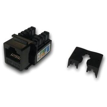 Datacom RJ45 UTP CAT5E (DUAL) MINI čierny (4001)