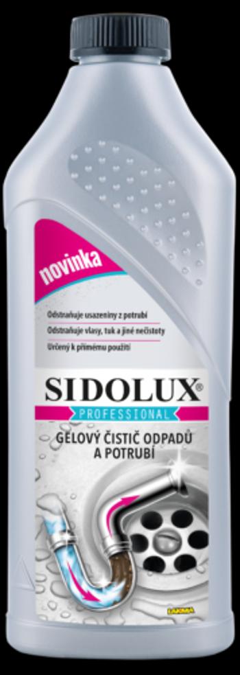 Sidolux Professional gélový čistič odpadov čistič odpadov a potrubí 1000 ml