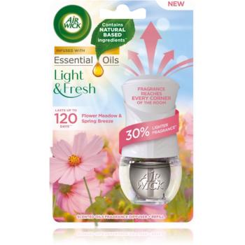 Air Wick Light & Fresh Flower Meadow & Spring Breeze elektrický osviežovač vzduchu s náplňou 19 ml