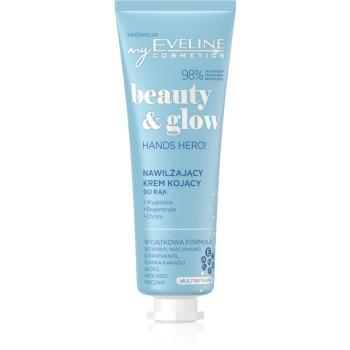 Eveline Cosmetics Beauty & Glow Hands Hero! hydratačný krém na ruky s upokojujúcim účinkom 50 ml