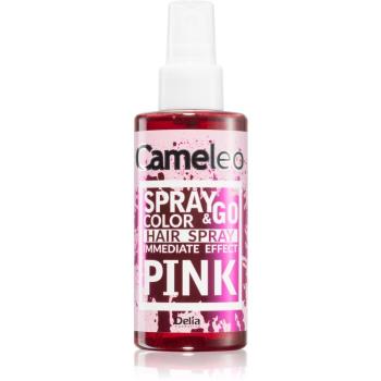 Delia Cosmetics Cameleo Spray & Go farebný sprej na vlasy odtieň PINK 150 ml