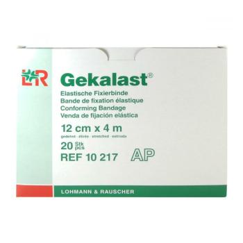 GEKALAST HYDROF. ELAST. FIXAČNÝ OBVAZ 12cmx4m 1x20 ks