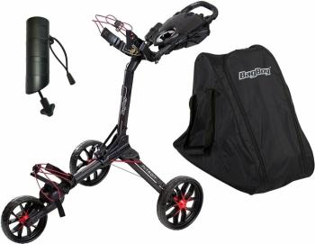 BagBoy Nitron SET Black/Red Manuálny golfový vozík