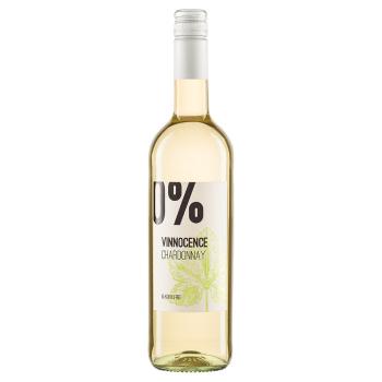 VINNOCENCE Chardonnay biele nealkoholické BIO 735 ml