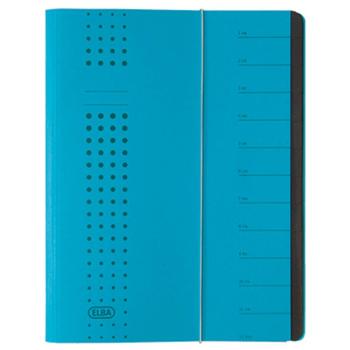 Elba chic 400001035 organizačné dosky modrá DIN A4 kartón Počet priehradiek: 12