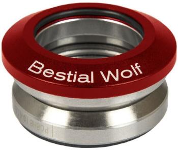 Bestial Wolf Integrated Red Headset na kolobežku