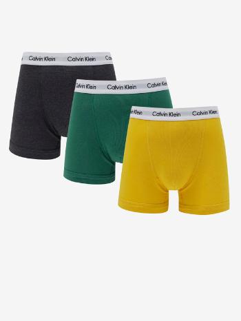 Calvin Klein Boxerky 3 ks Žltá