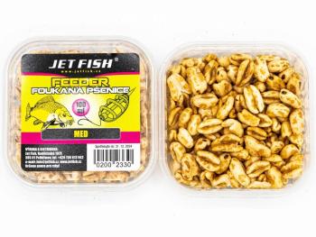 Jet fish fúkaná pšenica 100 ml - med