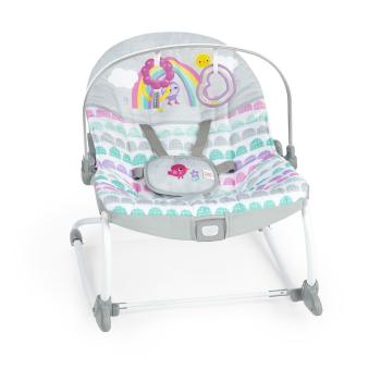 BRIGHT STARTS Húpatko vibrujúce Rosy Rainbow™ 0m+ do 18 kg