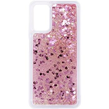 iWill Glitter Liquid Heart Case pre Xiaomi POCO M3 Pink (DIP123_85)