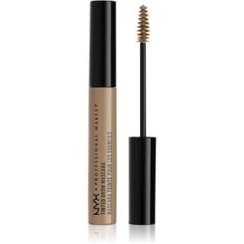 NYX Professional Makeup Tinted Brow Mascara riasenka na obočie odtieň 01 Blonde 6.5 ml