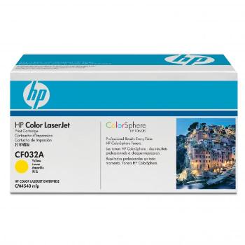 HP originál toner CF032A, yellow, 12500str., HP 646A, HP Color LaserJet CM4540, 4540f, 4540fskm, O