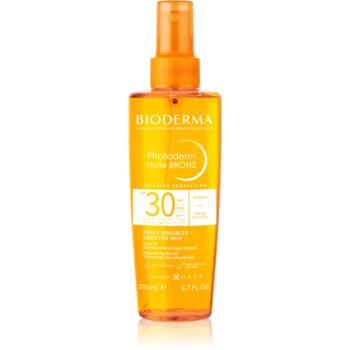 Bioderma Photoderm Bronz opaľovací olej na tvár a telo SPF 30 200 ml